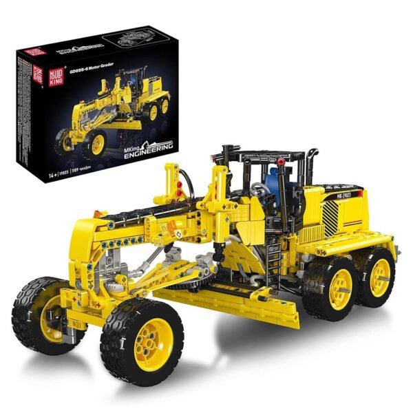 Juguete de Armar Mould King 19023-GD655-6 Motor GRADER-1109 Piezas