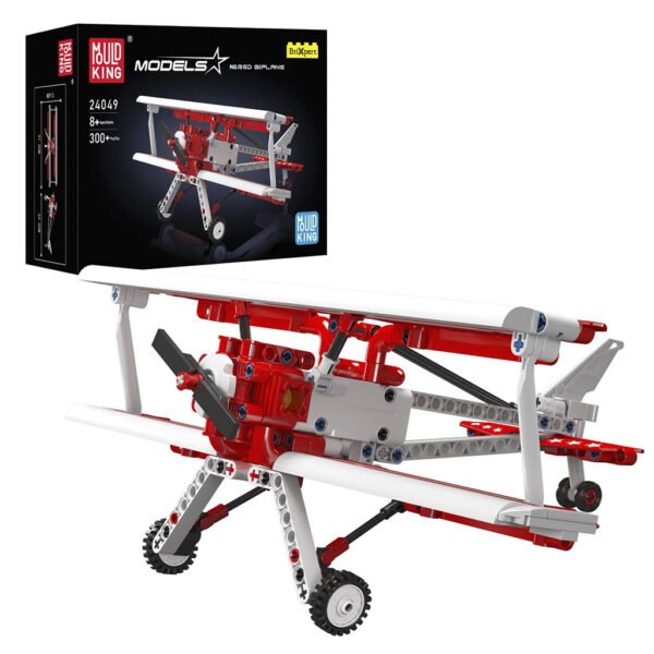 Juguete de Armar Mould King 24049-RED CIPLANE-300 Piezas
