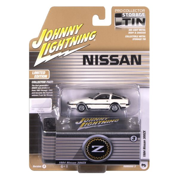 Carrito Johnny Lightning Storage TIN-1984 Nissan 300ZX-ESCALA 1/64 (jlct018)