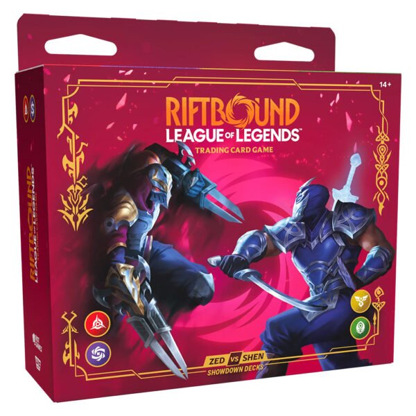 Cartas Riftbound Tcg: League Of Legends Tcg - Zed Vs Shen Showdown Decks (5839)