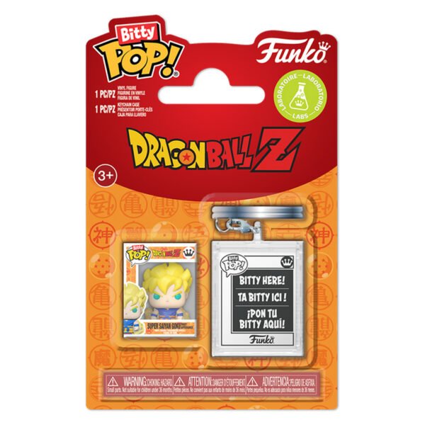 Llavero Funko Bitty Pop Acessories & Keychain Dragon Ball Z-Super Saiyan Goku (97599)