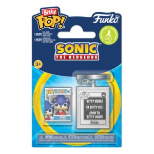 Llavero Funko Bitty Pop Acessories Sonic The Hedgehog & Keychain