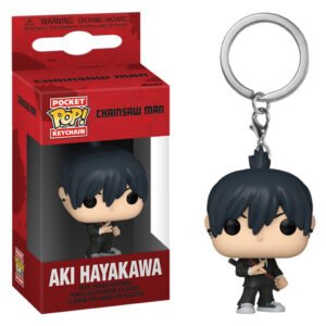 Llavero Funko Pop Keychain Chainsaw Man - Aki Hayakawa (83633)