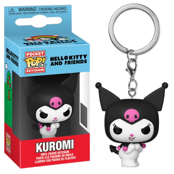 Llavero Funko Pop Keychain Hello Kitty And Friends - Kuromi (85987)