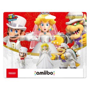Amiibo Nintendo Super Mario Odyssey - Mario, Peach & Bowser (80618)