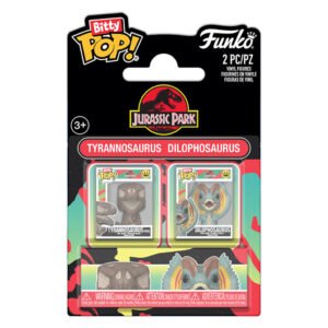 Funko Bitty Pop Jurassic Park - Tyrannosaurus & Dilophosaurus 2-PACK (94198)