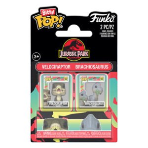 Funko Bitty Pop Jurassic Park - Velociraptor & Brachiosaurus 2-PACK (94199)