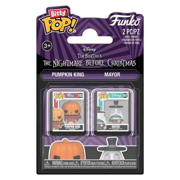 Funko Bitty Pop The Night Before Christmas - Pumpkin King & Mayor 2-PACK (94785)