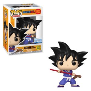 Funko Pop Animation Dragon Ball Exclusive - Goku With Nyoibo 1922 (glows In The Dark)