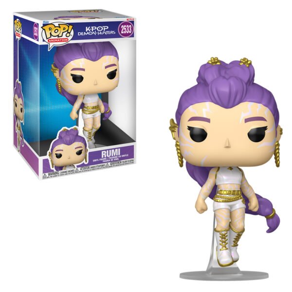 Funko Pop Animation K-pop Demon Hunters Super Sized 10"-Rumi 2533