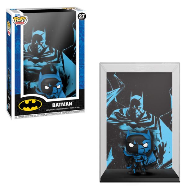 Funko Pop Comic Covers Dc Comics - Batman 27 (black & Blue)