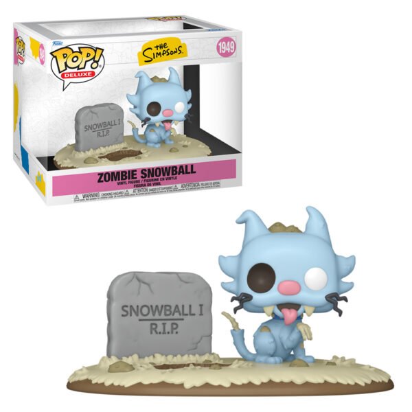 Funko Pop Deluxe The Simpsons - Zombie Snowball 1949