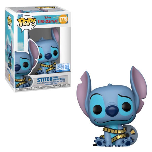 Funko Pop Disney Lilo & Stitch Exclusive - Stitch With Movie Reel 1779