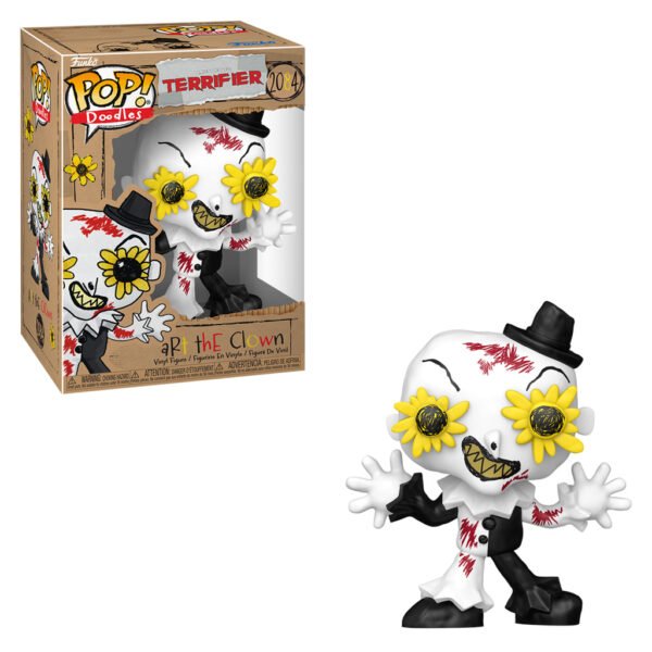 Funko Pop Doodles Terrifier Art The Clown 2084