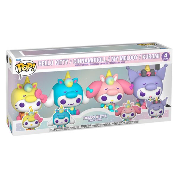 Funko Pop Hello Kitty And Friends - Hello Kitty, Cinnamoroll, My Melody, Kuromi 4-PACK (95643)