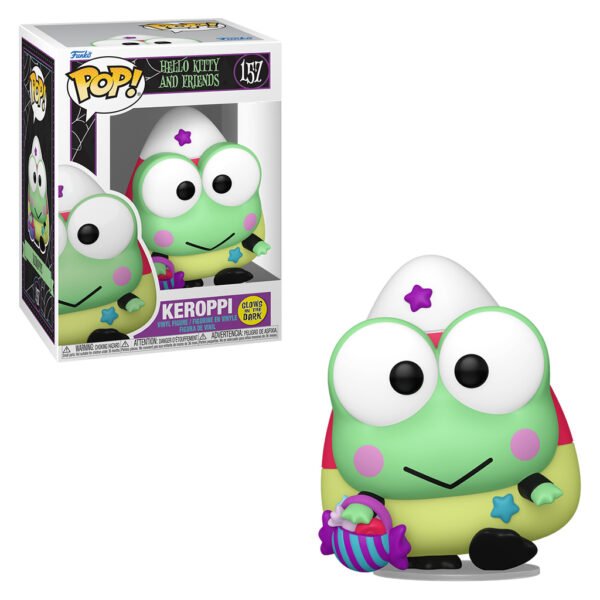 Funko Pop Hello Kitty And Friends - Keroppi 157 (glows In The Dark)