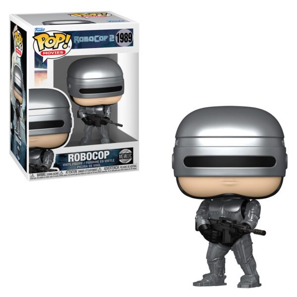 Funko Pop Movies Robocop 2-ROBOCOP 1989 (metallic)