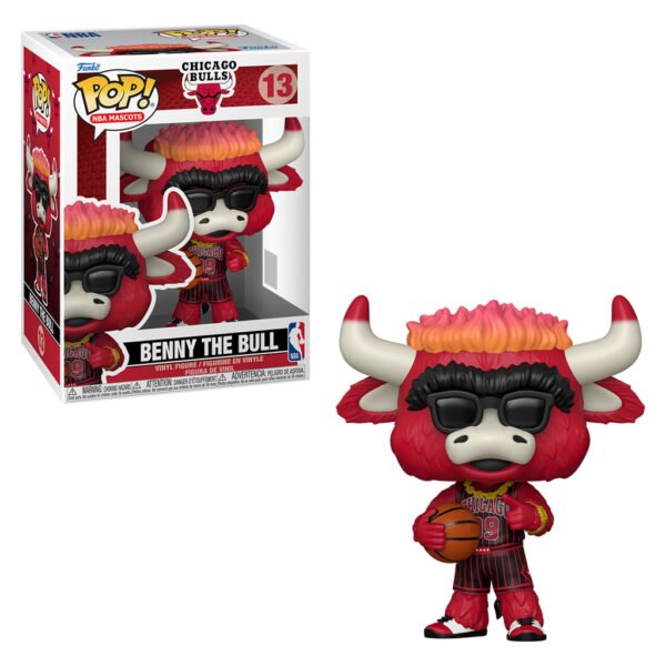 Funko Pop Nba Mascots Chicaco Bulls - Benny The Bull 13