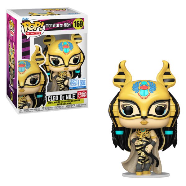 Funko Pop Retro Toys Monster High Exclusive - Cleo de Nile 169