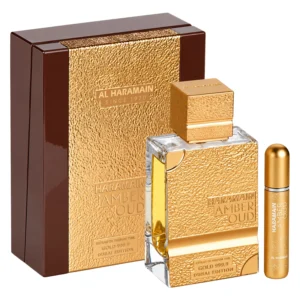 Perfume Al Haramain Amber Oud Gold 999.9 Dubai Edition Extrait de Parfum Unisex 100ml