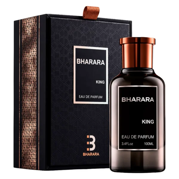Perfume Bharara King Eau de Parfum Masculino 100ml-(Caja Nueva)