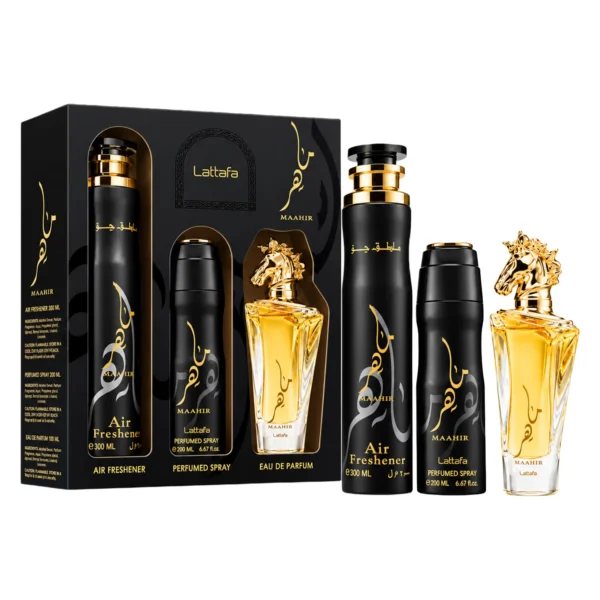 Perfume LATTAFA KIT MAAHIR 100ML/DEO/AIR FRESH